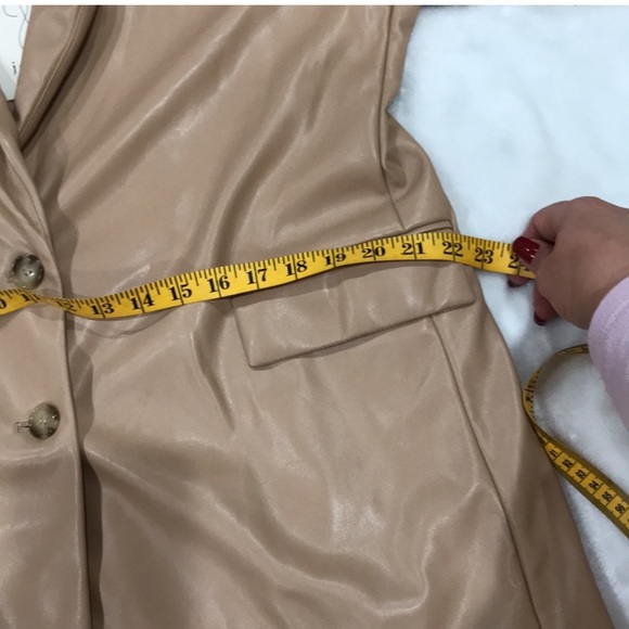 Joie faux leather blazer women’s size XL/TG - Picture 14 of 16